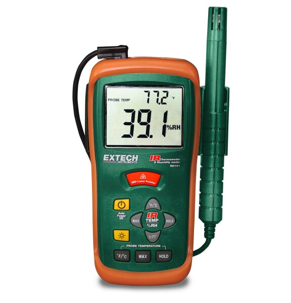 Extech Rh Hygro Thermometer Infrarot Thermometer